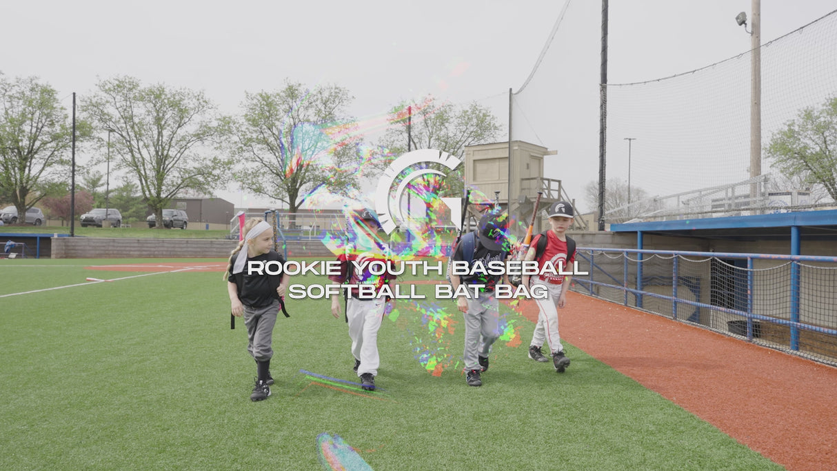 Youth Rookie Baseball and Softball Bag (Navy/White)