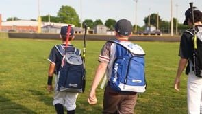 Youth Titan Baseball Bag (Black/Gray)