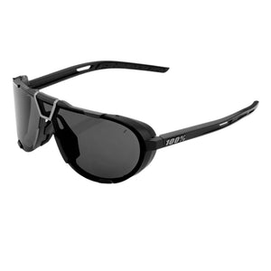 100% Westcraft Sport Performance Sunglasses W Interchangeable Lenses (Matte Black - Smoke Lens)