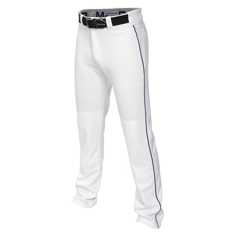 Easton Mako 2 Piped Baseball Pants - XL White/Black