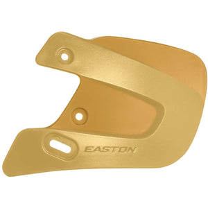 Easton Baseball Batting Helmet Extended Jaw Guard Left Handed Batting Helmet (Vegas Gold)