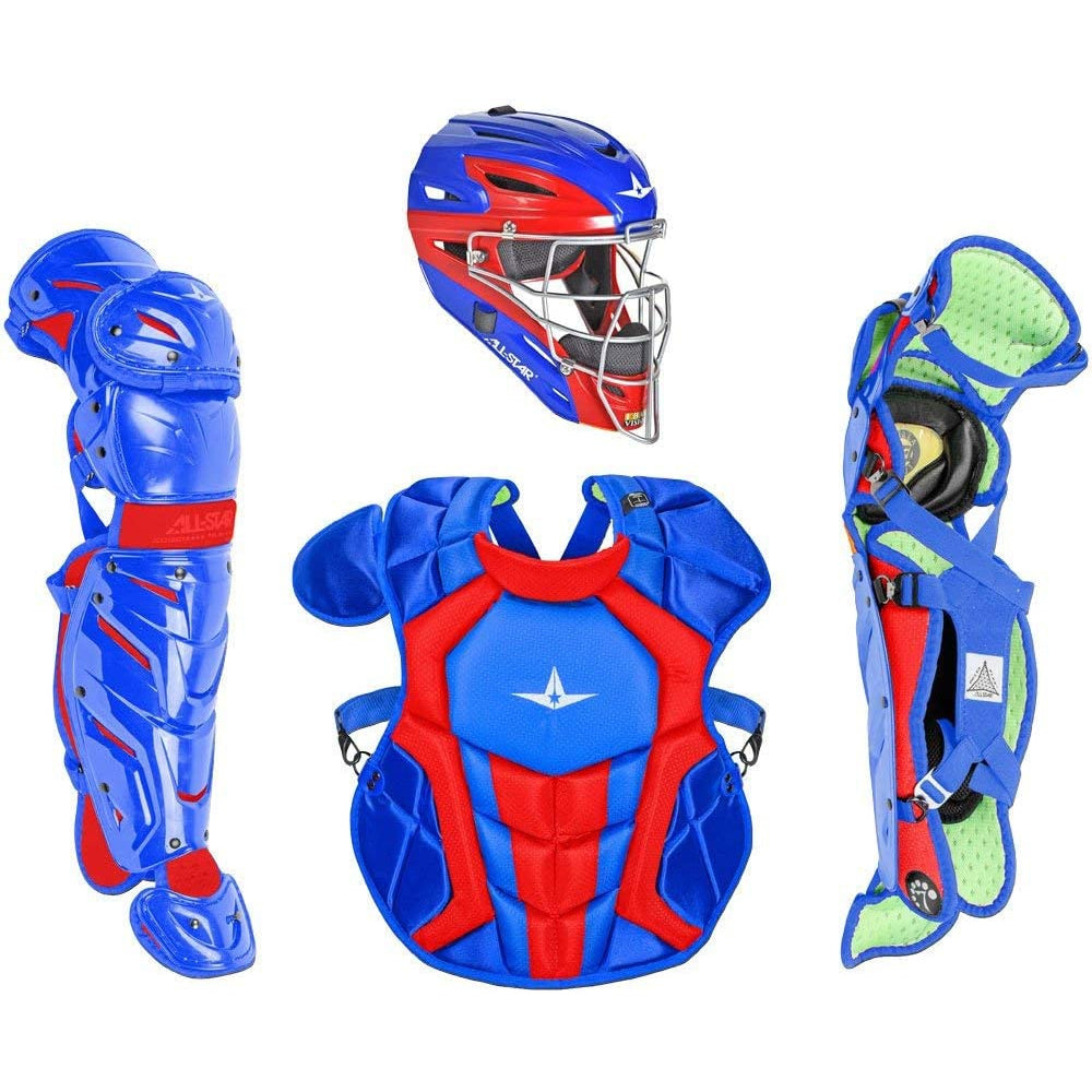 All-Star System7 Axis NOCSAE Youth Baseball Catcher's Gear Set