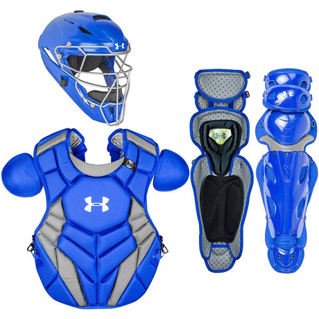 All Star Adult Classic Pro Catcher's Set Royal