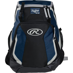 Rawlings R500 Baseball Batting Bat Pack Bag (Navy)