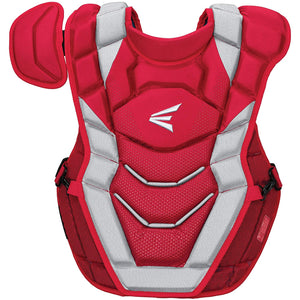Easton Pro X Adult Baseball Catchers Chest Protector (Red/Silver)
