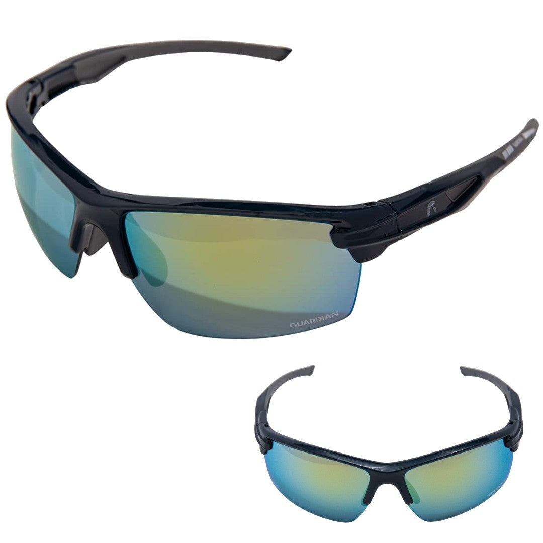 Guardian Baseball Sunglasses Diamond Ray Beam Baseball Sports Sunglasses Rimless for Adults, Men's, Size: One size, Blue
