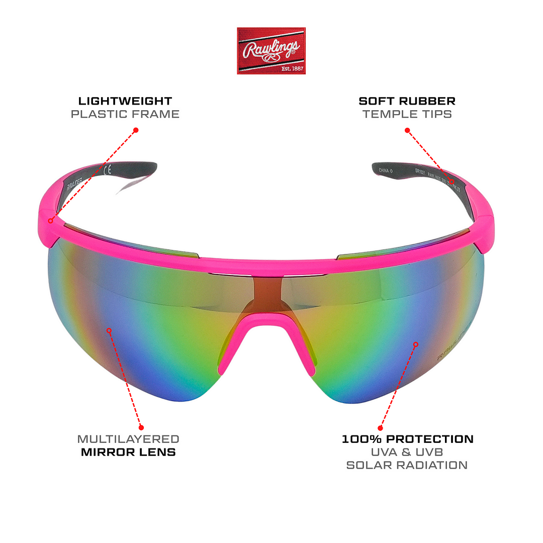 Neon Pink Party Sunglasses