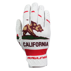 Rawlings X Guardian Baseball 5150 Limited Edition State Batting Gloves California Flag Youth & Adult