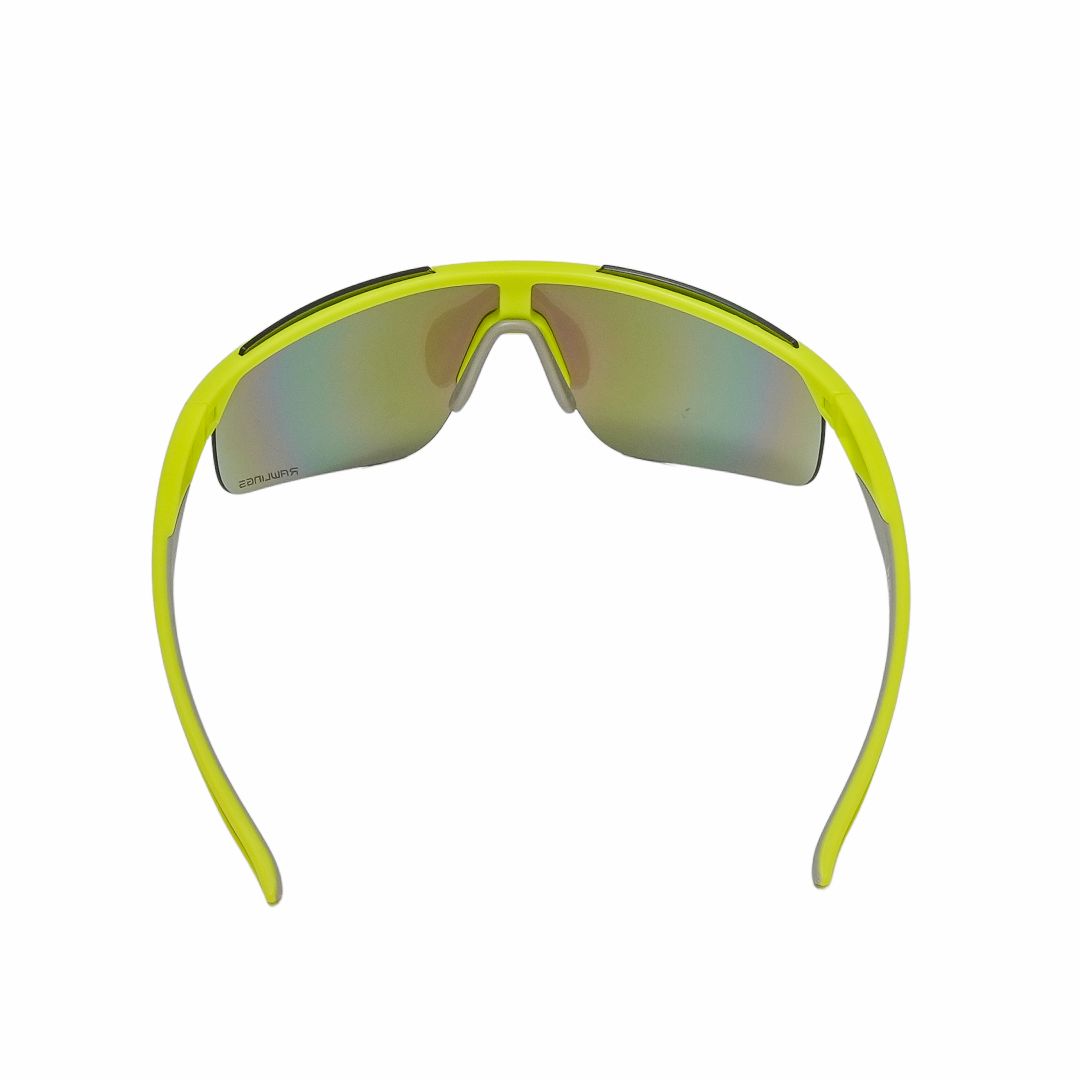 Rawlings Adult Shield Sunglasses - White/Orange