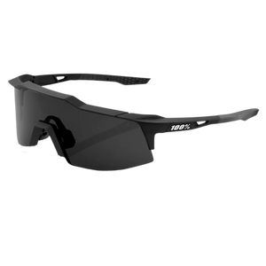 100% Speedcraft SL Performance Vented Baseball Sport Sunglasses (Black Smoke)