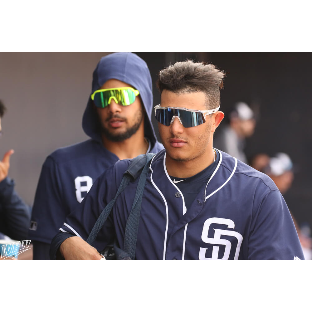 100% Speedcraft SL Performance Vented Baseball Sport Sunglasses (Polished Translucent Mint-Hiper Silver Mirror)