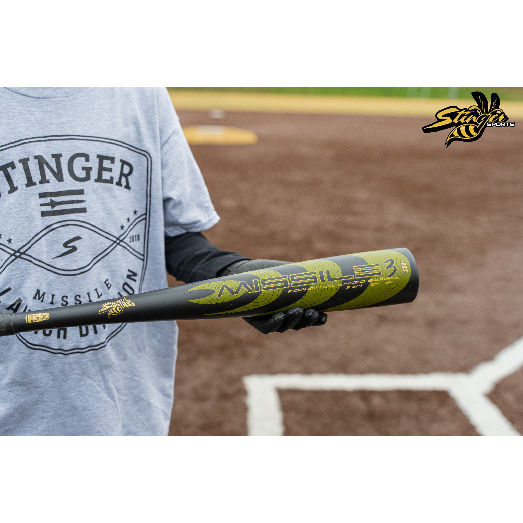 Stinger Missile USSSA Baseball Bat Drop Certified One-Piece Allo –  Guardian Baseball
