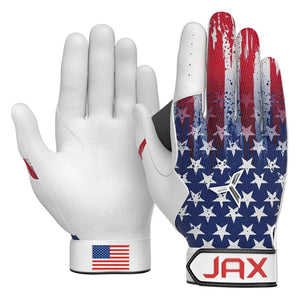 Jax Batting Gloves Adult Pro Model Batting Gloves (USA)