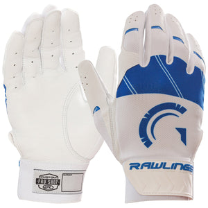 Guardian Baseball X Rawlings 5150 Baseball Batting Gloves Leather Flexfit (Royal/White)