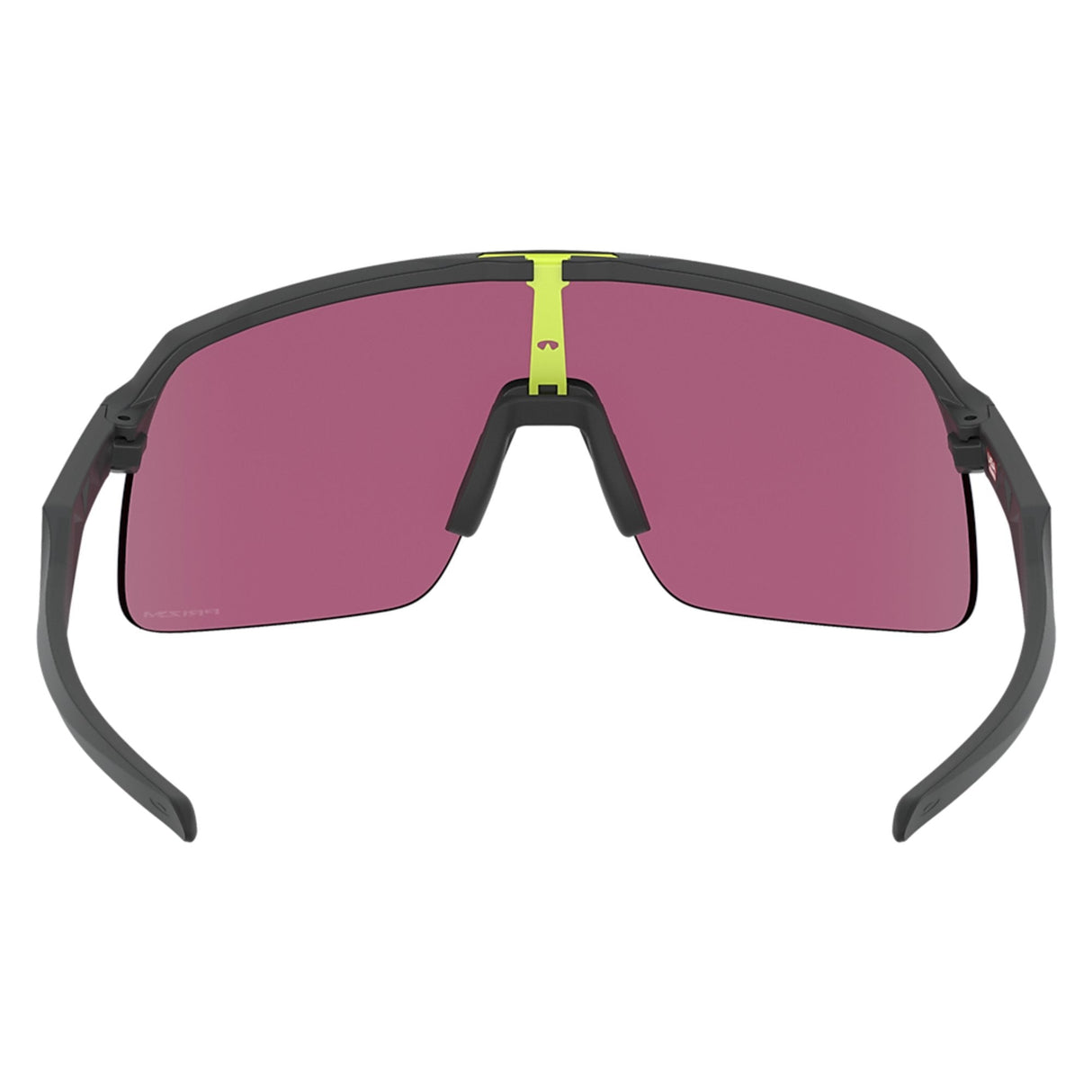 Oakley Sutro Lite Men's Polarized Rectangular Baseball Shield Sunglasses  (Matte Black/Prizm Road/Jade)