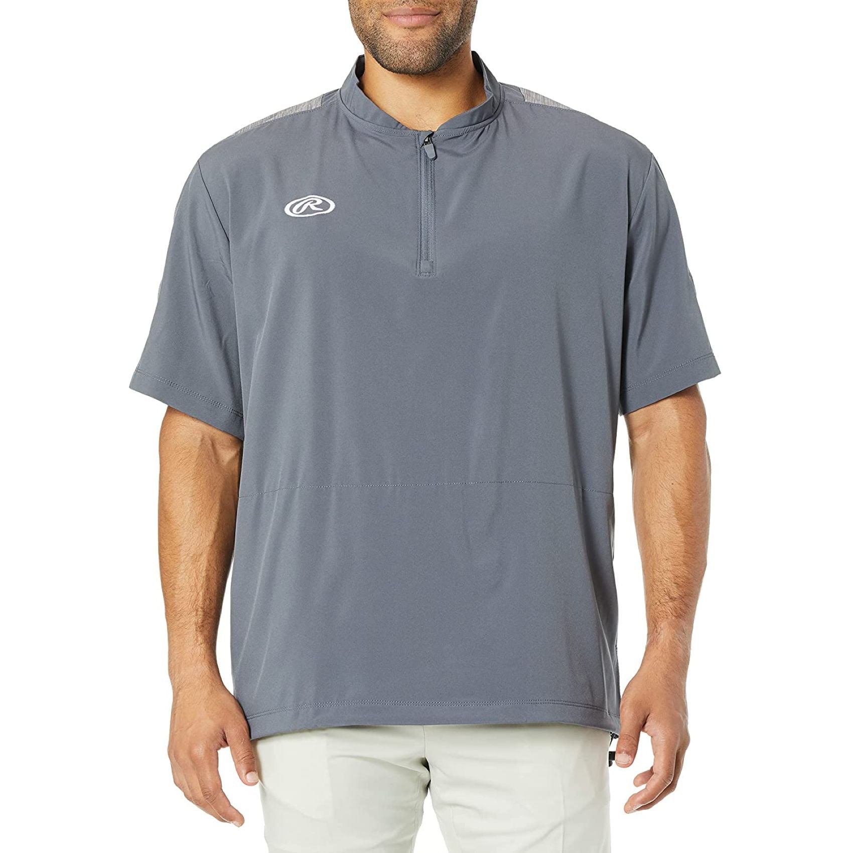 Rawlings short sleeve store cage jacket