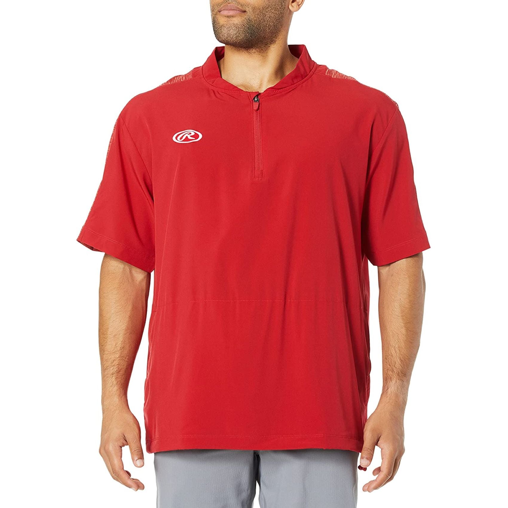 Rawlings Short Sleeve Cage Jacket-On Deck Sports