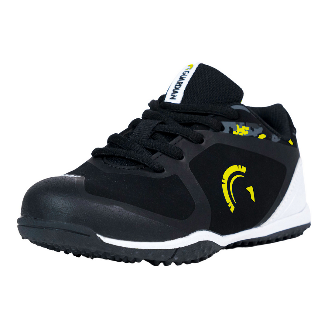 Bolt Youth Low Top Turf Baseball and Softball Shoes Black Volt
