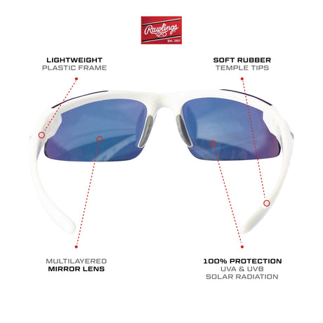 Guardian Diamond Ray Beam Baseball Sunglasses for Men - Sports Sunglasses 